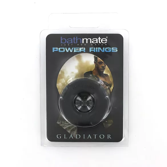 BathMate - anello fallico Gladiator in silicone - nero
