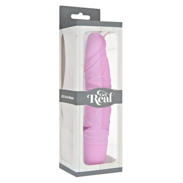Classic Get Real - vibratore realistico in silicone (rosa)