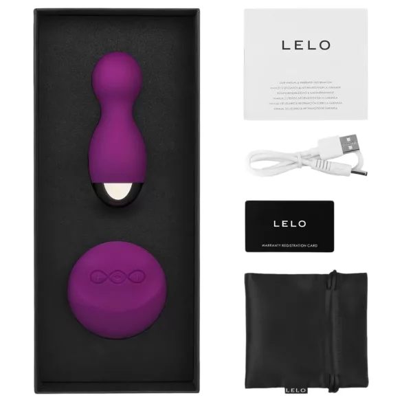 LELO - vibratore rotante a forma di ovetto - silicone viola