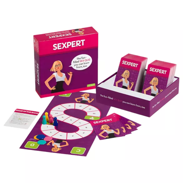 tease & please - Sexpert - divertente gioco da tavolo quiz sul sesso (in inglese)