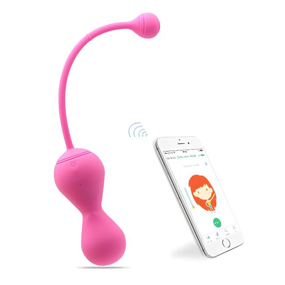 Magic Motion Kegel Master - Duo di palline geisha smart (rosa)
