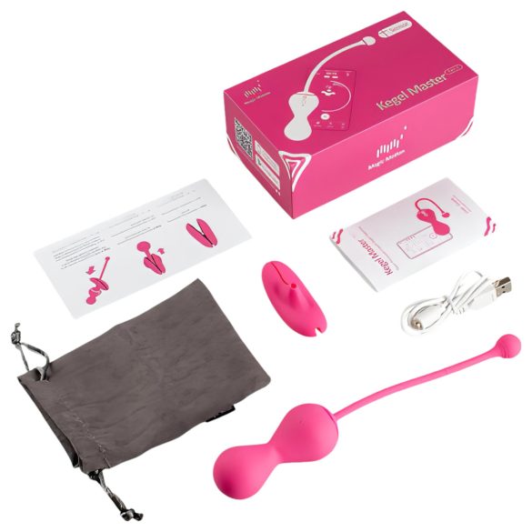 Magic Motion Kegel Master - Duo di palline geisha smart (rosa)