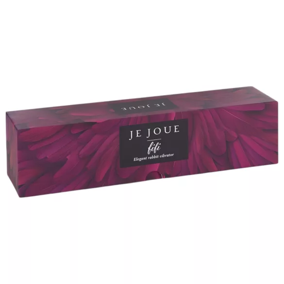 Je Joue Fifi - vibratore ricaricabile waterproof con braccio clitorideo (viola)