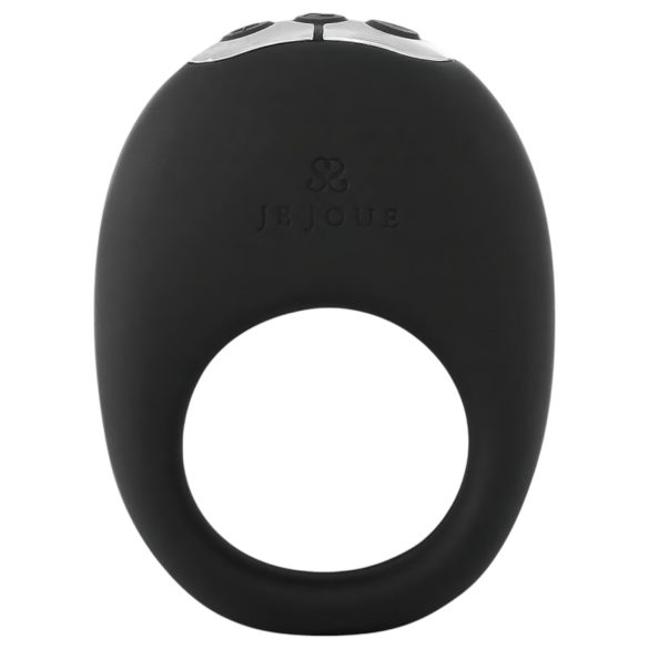 Je Joue Mio - anello vibrante nero, ricaricabile e impermeabile