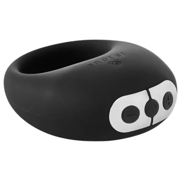 Je Joue Mio - anello fallico vibrante ricaricabile impermeabile nero