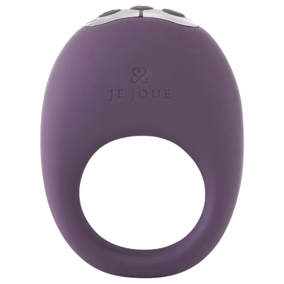 Je Joue Mio - anello vibrante ricaricabile impermeabile - silicone viola