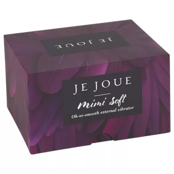 Je Joue Mimi Soft - vibratore clitorideo ricaricabile impermeabile nero