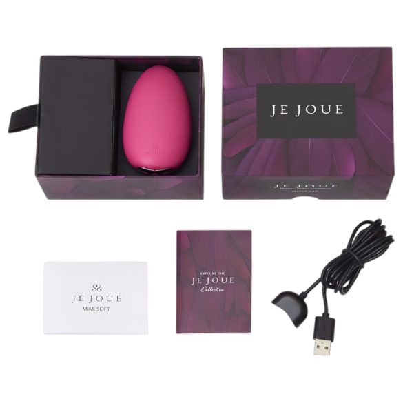Je Joue Mimi Soft - vibratore clitoride ricaricabile impermeabile rosa