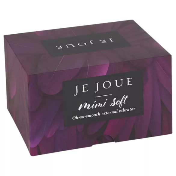 Je Joue Mimi Soft - ricaricabile vibratore clitorideo impermeabile (viola)