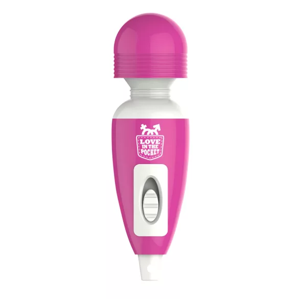 Love Wand - mini vibratore massaggiante - rosa