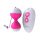 NALONE Miu Miu - coppia di palline vaginali wireless ricaricabili (rosa)