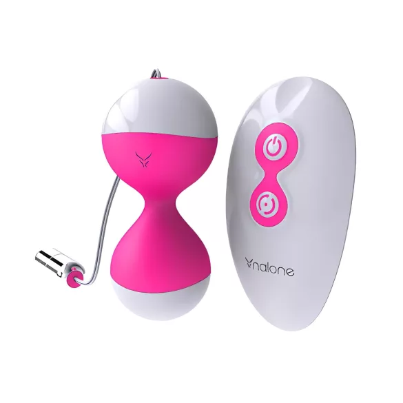 NALONE Miu Miu - palline vaginali wireless ricaricabili - rosa