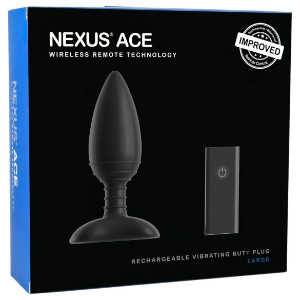 Nexus Ace - anale vibratore ricaricabile telecomandato (grande)
