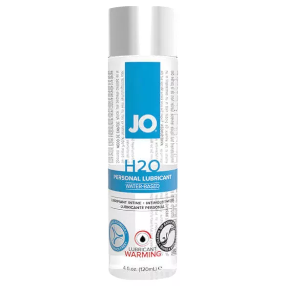JO H2O - lubrificante a base d'acqua effetto caldo - 120ml