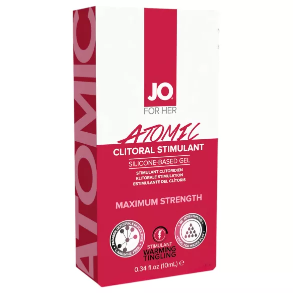 JO ATOMIC - gel stimolante clitoride donna - 10ml