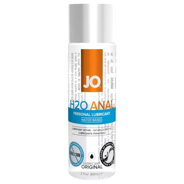 JO H2O Anal Original - lubrificante anale a base d’acqua - 60ml