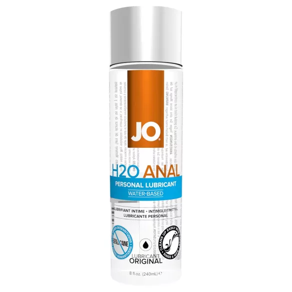 JO H2O Anal Original - lubrificante anale a base d’acqua - 240ml