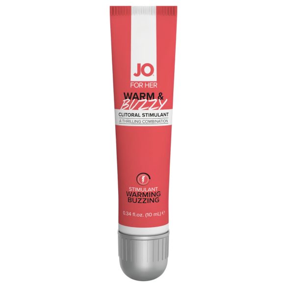 JO WARM & BUZZY - gel stimolante clitoride donna - 10ml