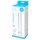 Dildo classico in vetro trasparente GLAS