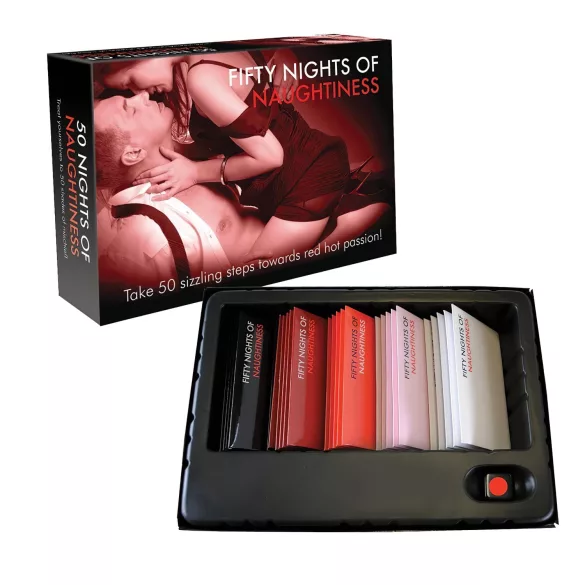 FIFTY NIGHTS OF NAUGHTINESS - gioco da tavolo erotico per adulti - in inglese