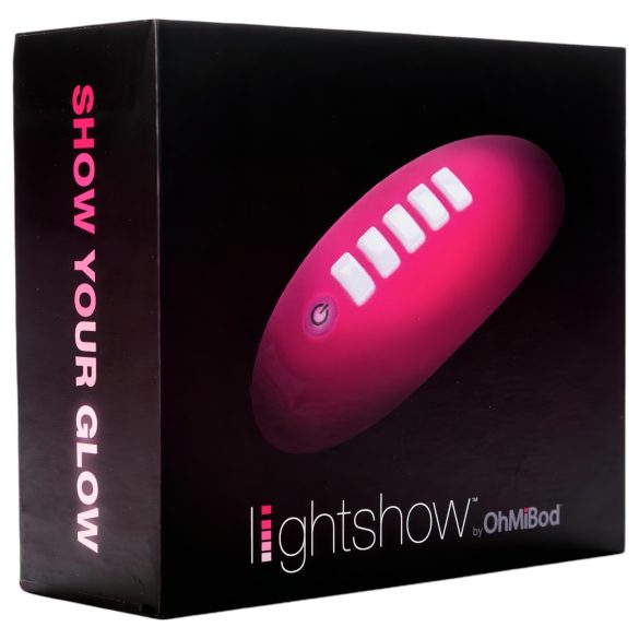 OHMIBOD Lightshow - vibratore clitorideo smart con giochi di luce (rosa)