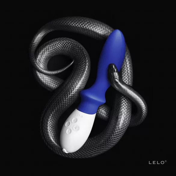 LELO Loki - vibratore prostatico impermeabile - silicone blu