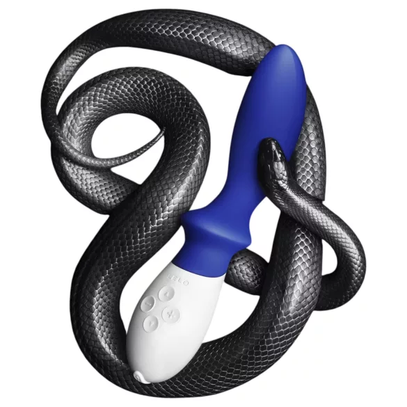 LELO Loki - vibratore prostatico impermeabile - silicone blu