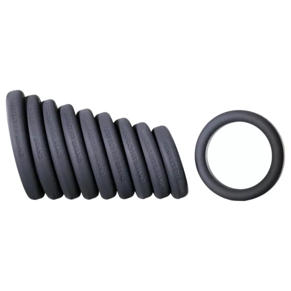 Perfect Fit - Play Zone - set di anelli e distanziatori per pene (9 pezzi)