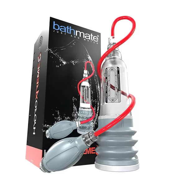 BathMate Xtreme Hydromax 5 - pompa pene set - trasparente