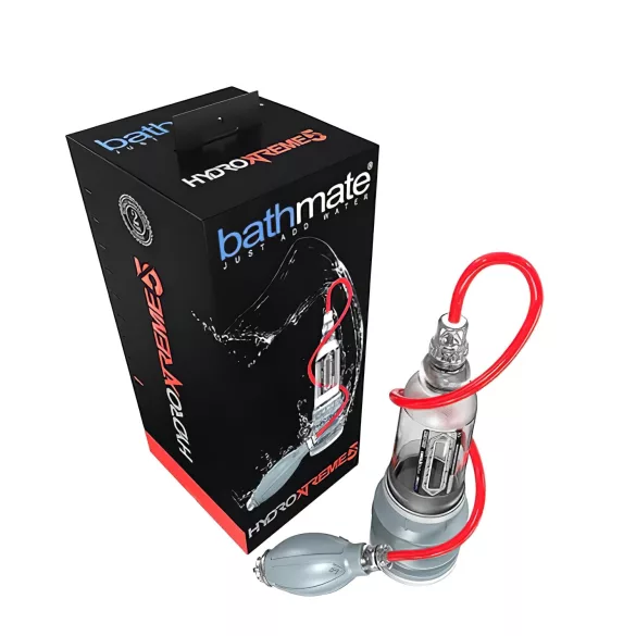 BathMate Xtreme Hydromax 5 - pompa pene set - trasparente