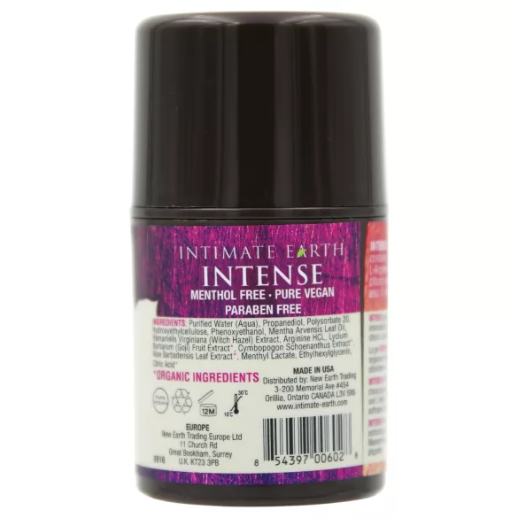 Intimate Earth Intense - siero stimolante per il clitoride per donne (30 ml)