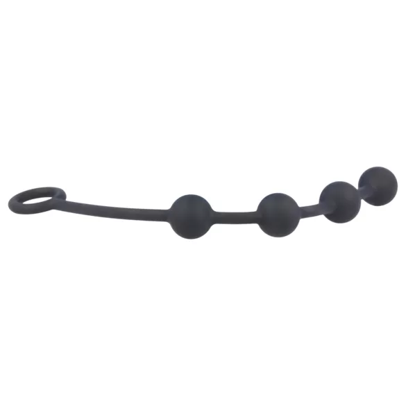 Nexus Excite - dildo anale con 4 sfere - nero piccolo