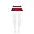 Obsessive - costume da scolara donna - set 6 pezzi - L/XL