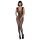 Obsessive N112 - bodystocking nero con ali d'angelo (S-L)