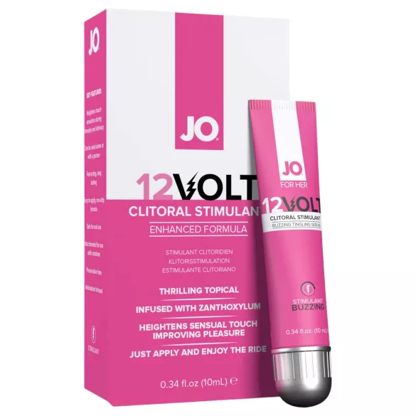 JO 12VOLT - olio intimo donna - stimolante - 10ml