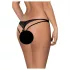 Obsessive - slip donna a doppie fasce - nero