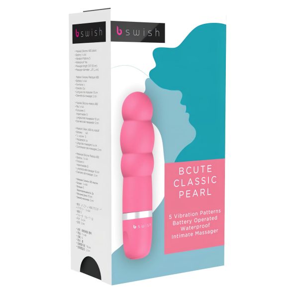 B SWISH Bcute Pearl - Vibratore perle impermeabile (rosa)