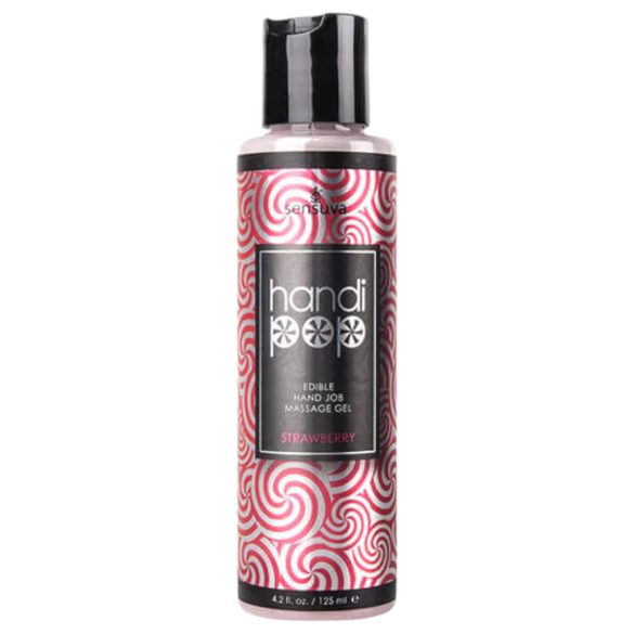 Sensuva - Crema Intima Masturbazione per Uomo - Fragola (125 ml)