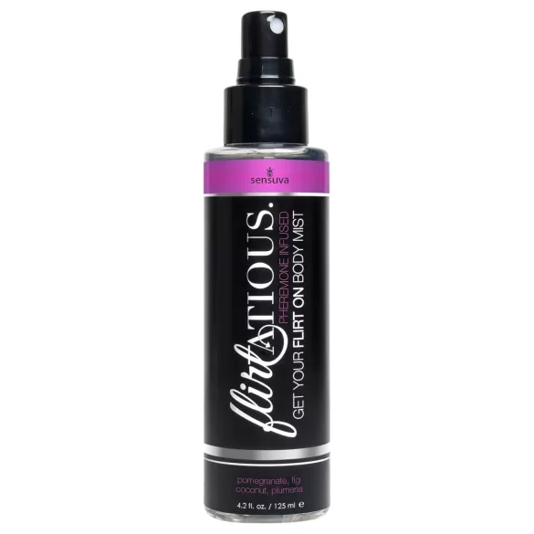 Sensuva Flirtatious - spray corpo ai feromoni - melograno e cocco - 125ml