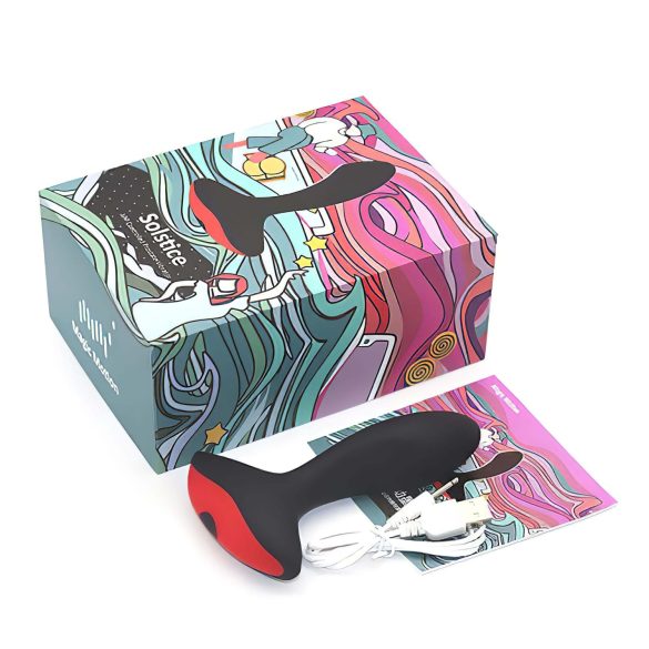 Magic Motion Solstice - vibratore prostata ricaricabile smart - nero