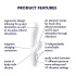 Satisfyer Pro+ G-spot - vibratore punto G e clitoride - silicone
