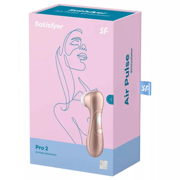Satisfyer Pro 2 Gen2 - stimolatore clitorideo ricaricabile - marrone