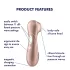 Satisfyer Pro 2 Gen2 - stimolatore clitorideo ricaricabile - marrone