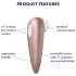 Satisfyer 1 Number One - stimolatore clitoride onde d’aria - marrone