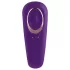 Satisfyer Double Classic - vibratore per coppie impermeabile ricaricabile (viola)