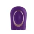 Satisfyer Double Classic - vibratore per coppie impermeabile ricaricabile (viola)