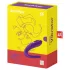 Satisfyer Double Classic - vibratore per coppie impermeabile ricaricabile (viola)