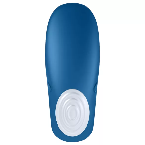 Satisfyer Double Whale - vibratore coppia 2 motori - silicone blu