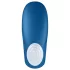 Satisfyer Double Whale - vibratore coppia 2 motori - silicone blu
