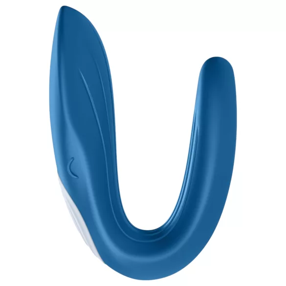 Satisfyer Double Whale - vibratore coppia 2 motori - silicone blu
